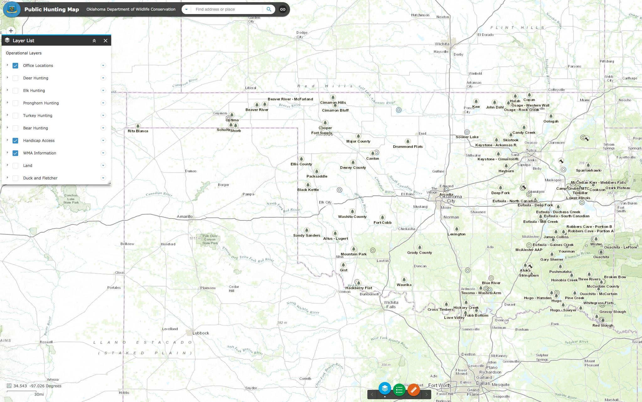 New mobile friendly hunting viewer