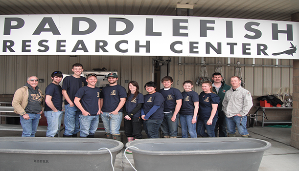 2016 paddlefish research center internship