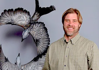Wildlife bronze sculptor Bryce Pettit of Durango, Colo., is the featured artist for the 2017 NatureWorks Art Show and Sale this weekend in Tulsa. (VIA NATUREWORKS)