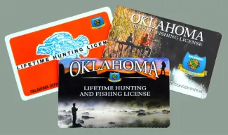 Lifetime hunting and fishing hard cards 2016