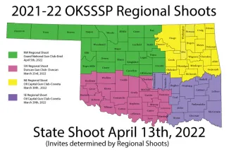 2021-22 OKSSSP Reginal Map