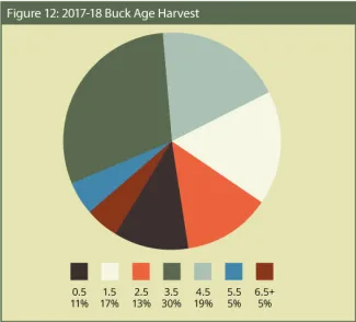 BGR 2017-2018: Figure 12: 2017-18 Buck Age Harvest