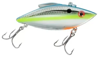 3" 1/2 ounce Bill Lewis Original Rat-L-Trap in Electric Silver, Sexy Chrome or Tennessee Shad Chrome