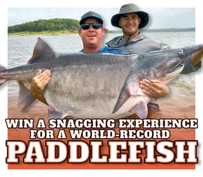 Win A Snagging Experience For A World-Record Paddlefish 2021