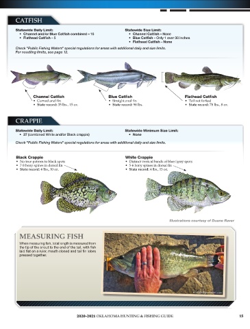 Page 17 - 2020 - 2021 Oklahoma Hunting & Fishing Regulations
