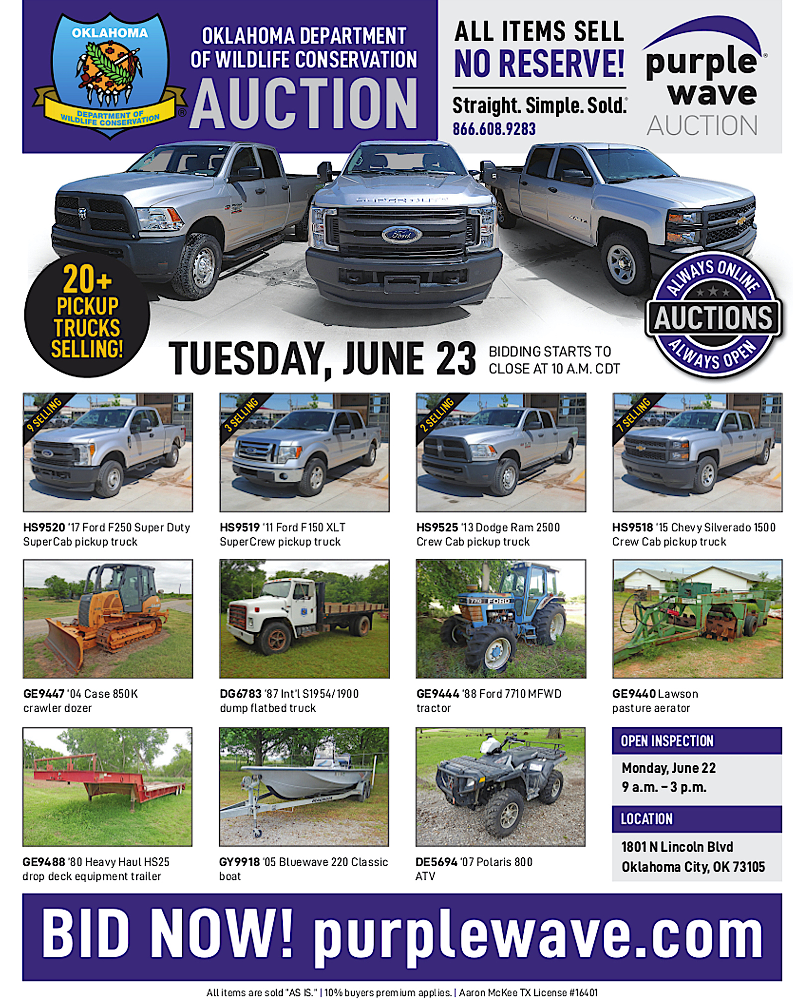 ODWC Auction Flyer