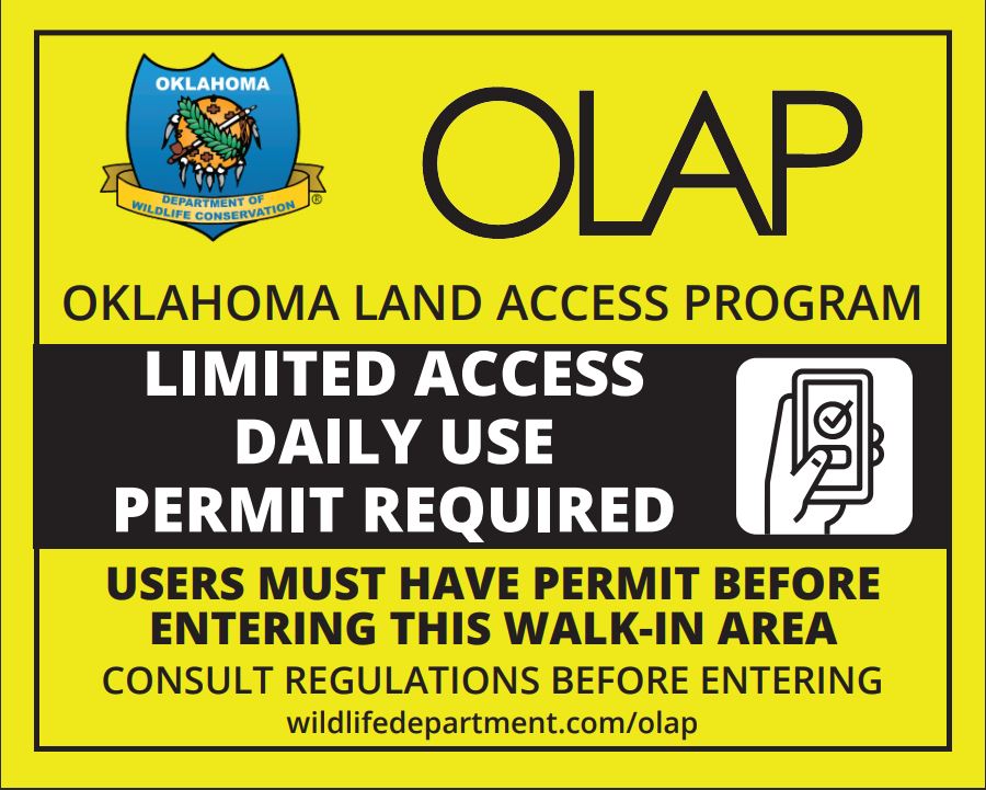 OLAP Rules & Regulations Oklahoma Department of Wildlife Conservation