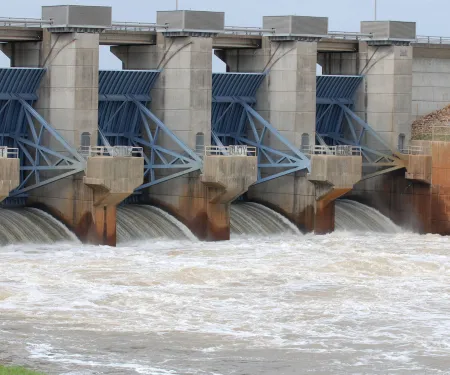 Hugo Lake, photo by Steve Webber