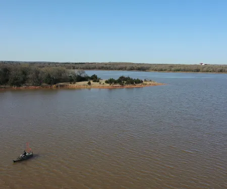 Langston Lake, photo by Darrin Hill