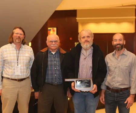 Bill Puckette honored.