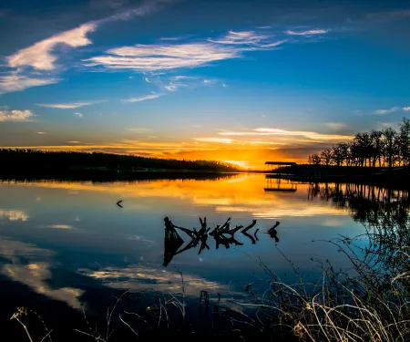 Sportsman Lake, photograph by Daryle Presley/RPS 2018