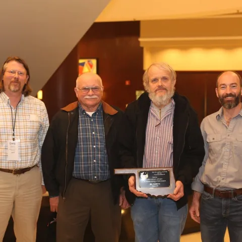 Bill Puckette honored.