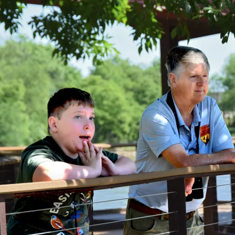 Birding builds a bond for biologist Mark Howery and bird-calling extraordinaire Samuel Henderson