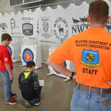 ODWC Staff at OKNASP event.