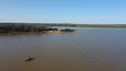 Langston Lake, photo by Darrin Hill