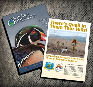 Outdoor Oklahoma magazine cover