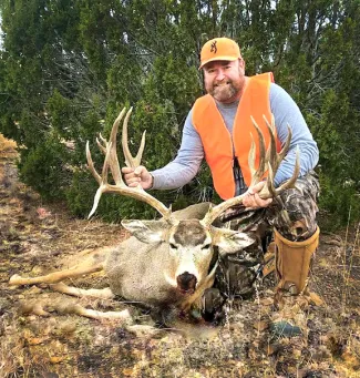 Could this be the new Oklahoma Cy Curtis high-score nontypical mule deer? To find out, attend the first March Rack Madness event from 1 to 4:30 p.m. Monday, March 6, at the Wildlife Department's interim headquarters in Oklahoma City. Sign up and bring your own deer racks to be scored for free. (PHOTO PROVIDED)