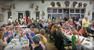 Conservation partner groups including several local chapters of the National Wild Turkey Federation will be holding fundraising banquets in the coming weeks. (NWTF Facebook Photo)