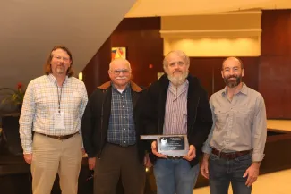 Bill Puckette honored.