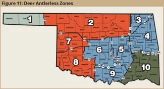 Figure 11: Deer Antlerless Zones