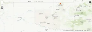 Prairie Mole Cricket Map