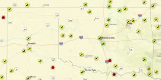 More than 20 Christmas Bird Count circles are monitored in Oklahoma each winter. Volunteers can visit Audubon.org to learn how to get involved with the counts. 