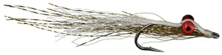 Clouser Minnow in Olive/White 