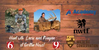 Hunt with Lacie & Reagan of Griffin news.