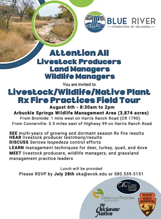 field day arbuckle springs wma