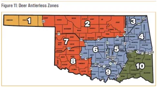 Figure 11: Deer Antlerless Zones