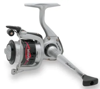 A spinning reel. 