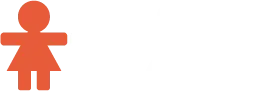 A graphic of 4 icons of people with one of them colored orange and the rest colored white.