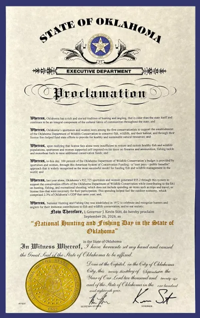 image of proclamation
