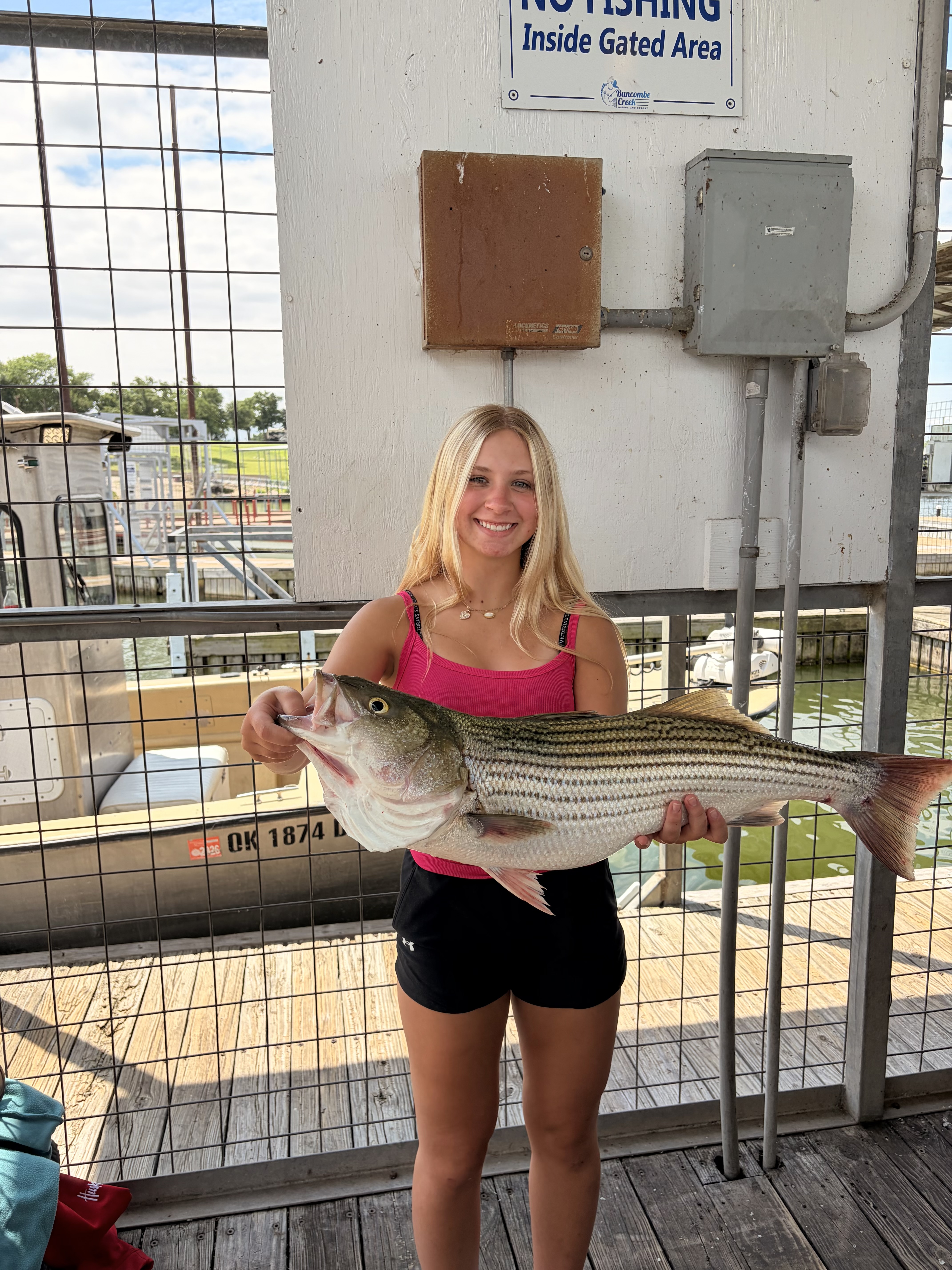 Lucy P. Striped bass